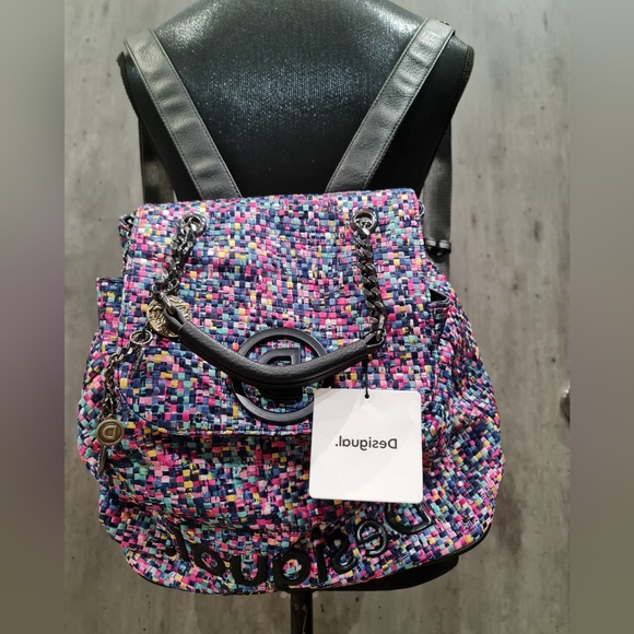DESIGUAL BACKPACK NEW - Picture 1 of 8